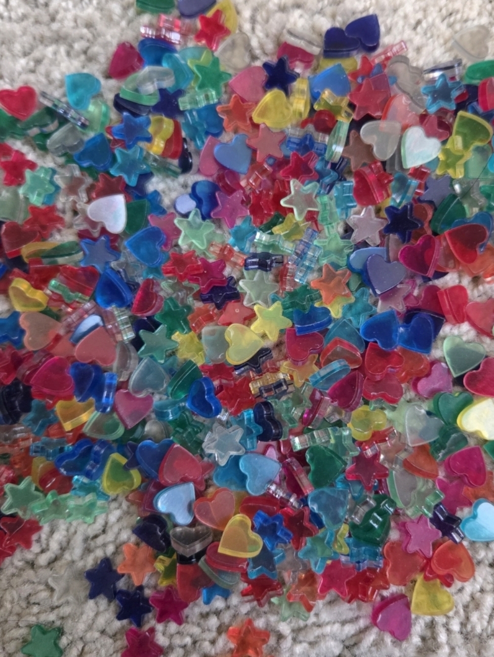 Tiny Hearts & STARS ACRYL8CS FOR DIY